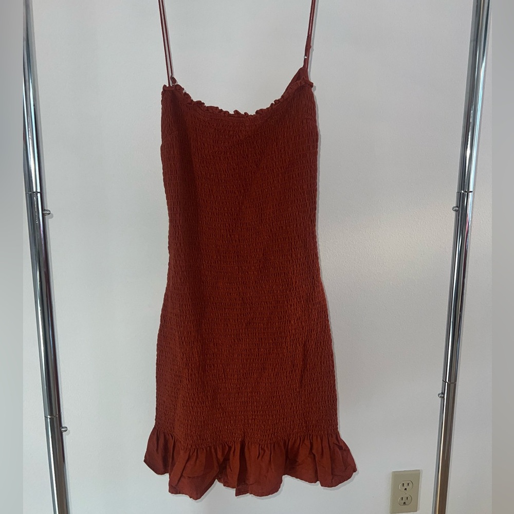 Abercrombie & Fitch Rust Mini Dress